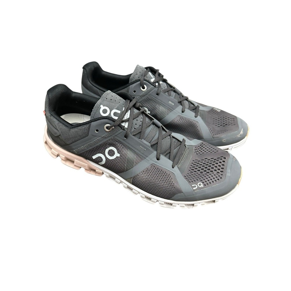 ON CLOUD CLOUDFLOW Running Shoes Women's Size‎ 10 Black Rose Sneakers #S102-1